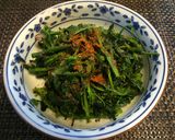 菜の花のオリーブ炒め作り方5写真