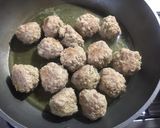 ストックOK：蒸し肉団子作り方8写真