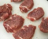 男料理☆肉料理☆極うまヒレステーキ☆作り方1写真