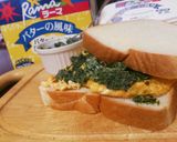 ラーマで焼くあおさのディップたまごサンド作り方12写真