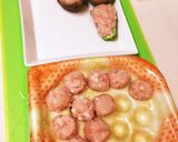 簡単！肉詰め！！！！ピーマン&しいたけ作り方1写真