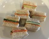 スモークサーモンときゅうりのサンドイッチ作り方5写真