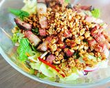 ナッツとベーコンのホットサラダ作り方4写真