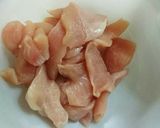 【 ワンボウル】胸肉＊クリスピーチキン作り方1写真
