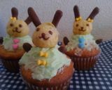 うさぎのカップケーキ作り方20写真