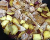 *鶏肉とさつまいもの照りマヨ焼き*作り方5写真