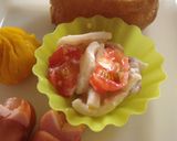 ちょま弁⑯いなりｲｶﾄﾏﾄ味噌マヨ和え作り方2写真