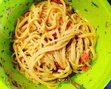 生サラミのたらこパスタ作り方6写真