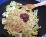 山海ぶしde梅焼きそば作り方5写真