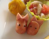 ちょま弁⑯いなりｲｶﾄﾏﾄ味噌マヨ和え作り方4写真