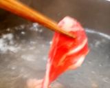 菜の花と牛しゃぶのごま和え作り方2写真