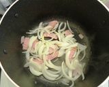 ベーコンとクリームチーズのスープ作り方3写真