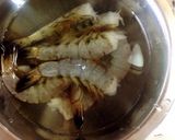 海老で簡単！焼くだけタンドリーシュリンプ作り方1写真