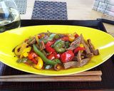 牛肉パプリカ炒め作り方6写真