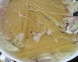 *ワンポット*カルボナーラ風マヨパスタ作り方3写真