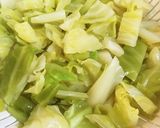 ヘルシーさっぱりキャベツのおひたし作り方1写真