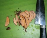 アボガドの種　茶＆チップス作り方1写真