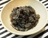 ◎黒ごま赤飯◎作り方3写真