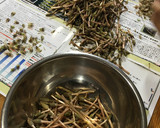 つくしの卵とじ作り方1写真