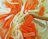 春キャベツのたっぷり野菜炒め♪作り方7写真