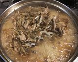 つゆたっぷりごぼう丼作り方10写真