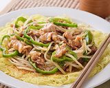 もやしと豚こま肉の青椒肉絲作り方6写真