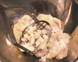 ほっくり里芋とたらこの春色和風サラダ作り方3写真