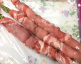 春の旬♡みずみずしいアスパラ肉巻きカツ作り方2写真