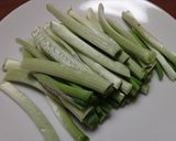 葉ワサビとノビルの簡単・醤油漬け・激旨！作り方5写真