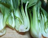 簡単♪美味しい♪青梗菜とツナのサラダ作り方1写真