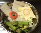 春野菜と鯛のみぞれ鍋 〆レシピ付き作り方2写真