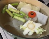 春野菜と鯛のみぞれ鍋 〆レシピ付き作り方3写真