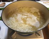 春野菜と鯛のみぞれ鍋 〆レシピ付き作り方11写真