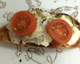 沖縄県産野菜でゴーヤのピザトースト作り方8写真