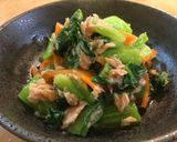 簡単♪美味しい♪青梗菜とツナのサラダ作り方6写真