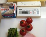 ほうれん草のトマトクリームパスタ作り方2写真