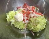 お弁当におつまみに☆キャベツの三角春巻き作り方10写真