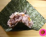 お花見に！しんじょうのヘルシーおにぎらず作り方3写真