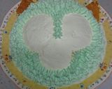 ジェラトーニ 立体キャラケーキ♥ディズニ作り方11写真