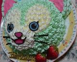 ジェラトーニ 立体キャラケーキ♥ディズニ作り方12写真