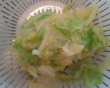 春キャベツの贅沢サラダ作り方1写真