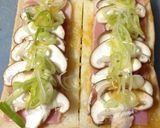 岐阜名物、ほうば味噌風トースト作り方4写真