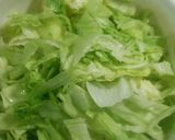 トマトとレタスのスープ作り方3写真