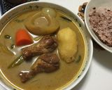 野菜ゴロゴロ鶏スープカレー作り方5写真