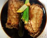 豚ロースのほうじ茶煮チャーシュー。作り方8写真