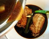 豚ロースのほうじ茶煮チャーシュー。作り方9写真