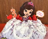 プリンセスソフィア ドールケーキ作り方8写真