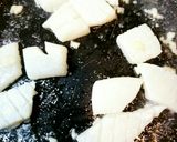 イカとチンゲン菜のXO醤炒め作り方3写真