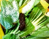 イカとチンゲン菜のXO醤炒め作り方4写真