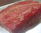 炊飯器でやわらか！ローストビーフ作り方1写真
